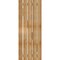 Ekena Millwork Spaced Board-n-Batten Shutters w/Z-Bar, Rough Sawn Western Red Cedar, 28 7/8W x 75H, PR RBS06Z29X075RWR - alternate 4